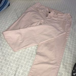 pink jeggings